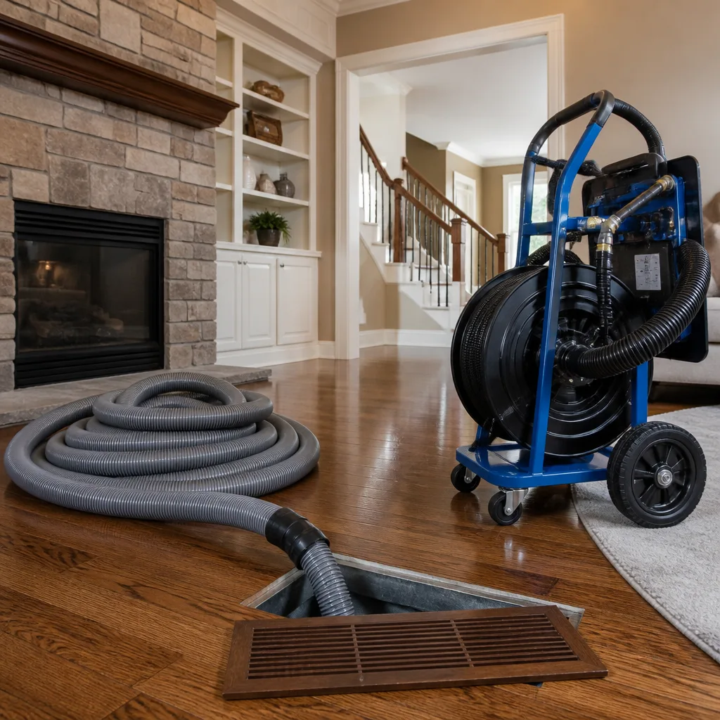 Whole-home duct cleaning