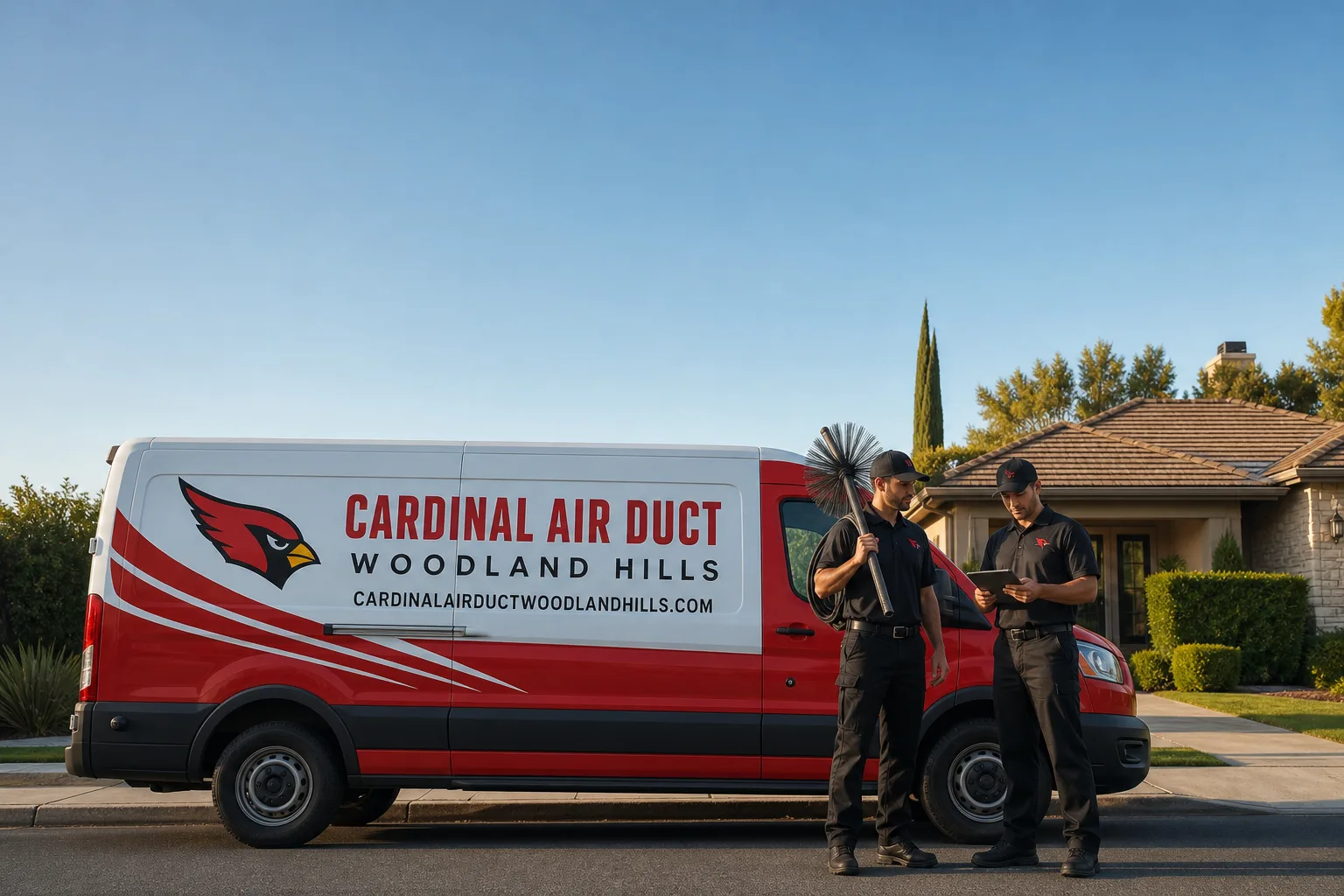 Cardinal Air Duct Woodland Hills air duct cleaning team